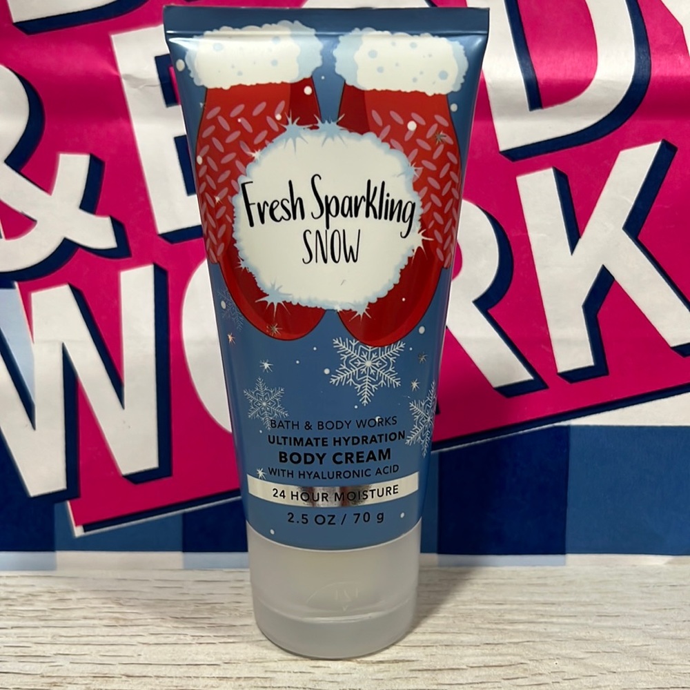 Fresh Sparkling Snow body cream
